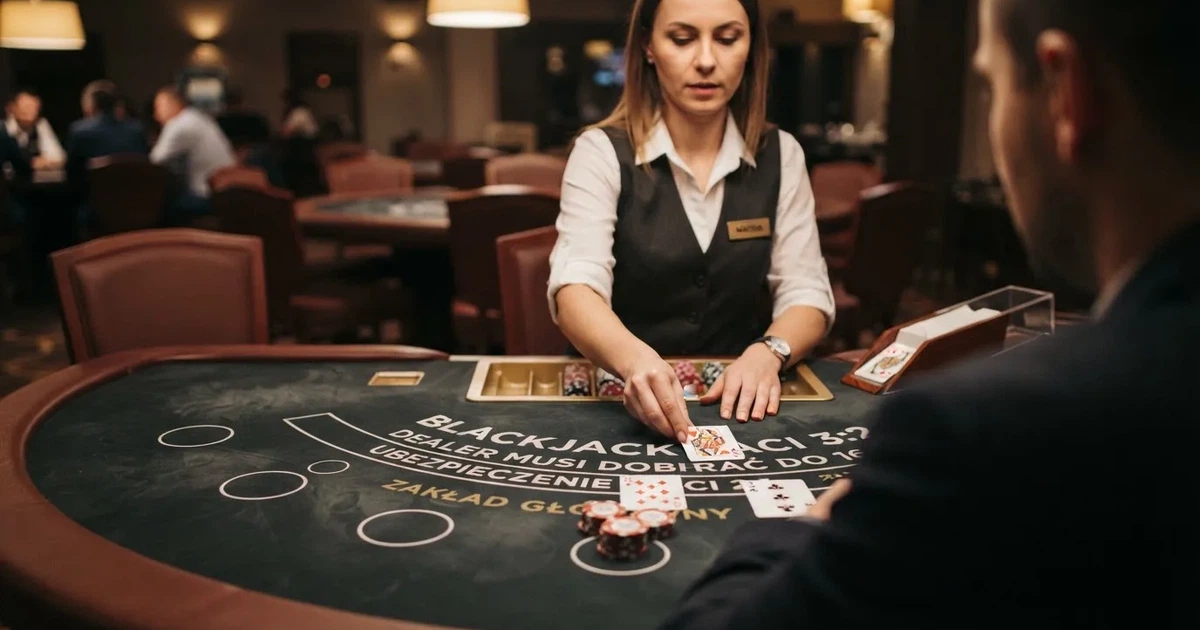 Blackjack na żywo w Polsce 2026 — legalny rynek, zasady, ranking kasyn